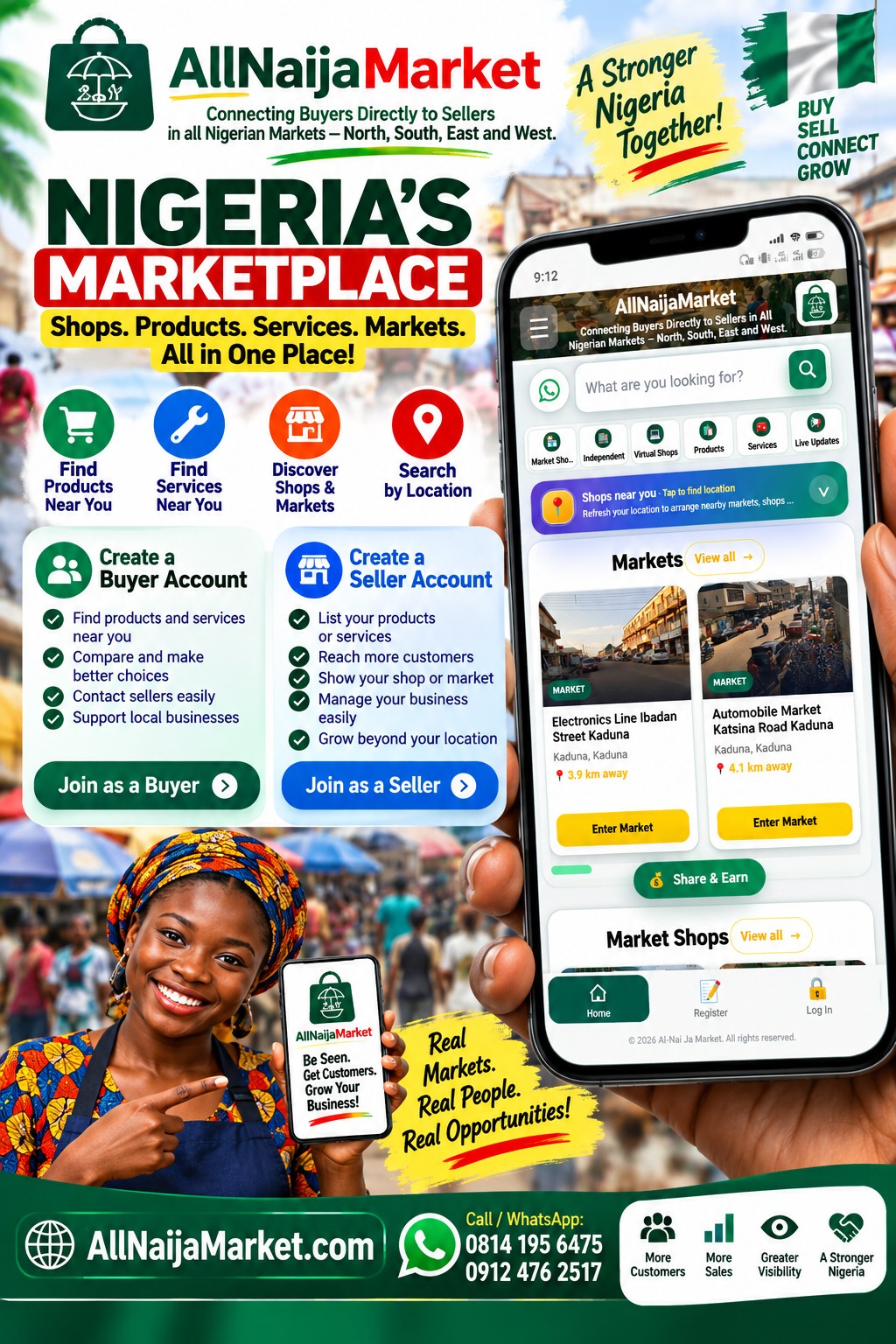 AllNaijaMarket project preview