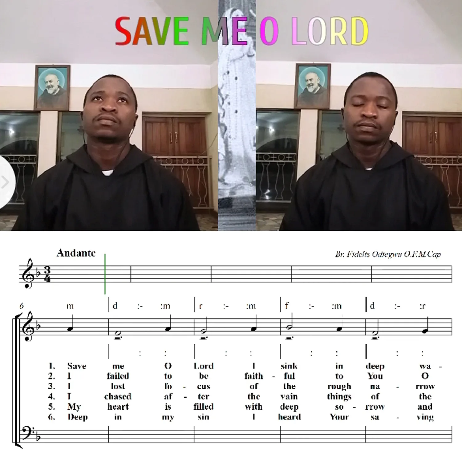 Save Me O Lord I Sink in Deep Water artwork